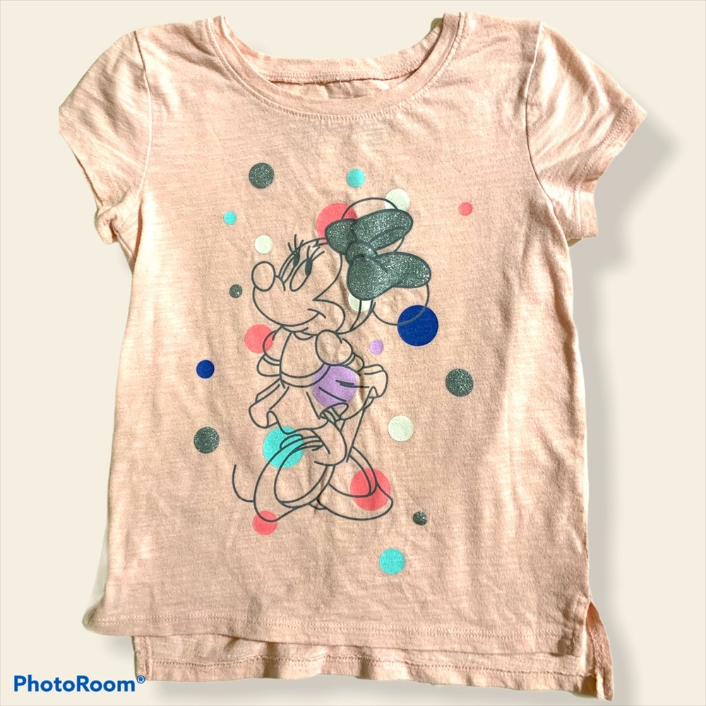 Little girls Pink Minnie mouse T-shirt